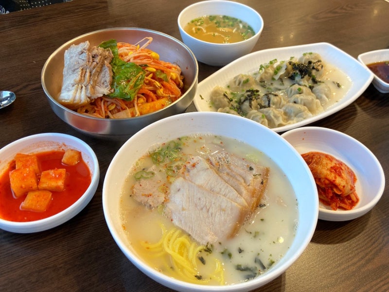 제주 공항 근처 고기국수 맛집 자매국수 웨이팅 메뉴 내돈내산 솔직후기