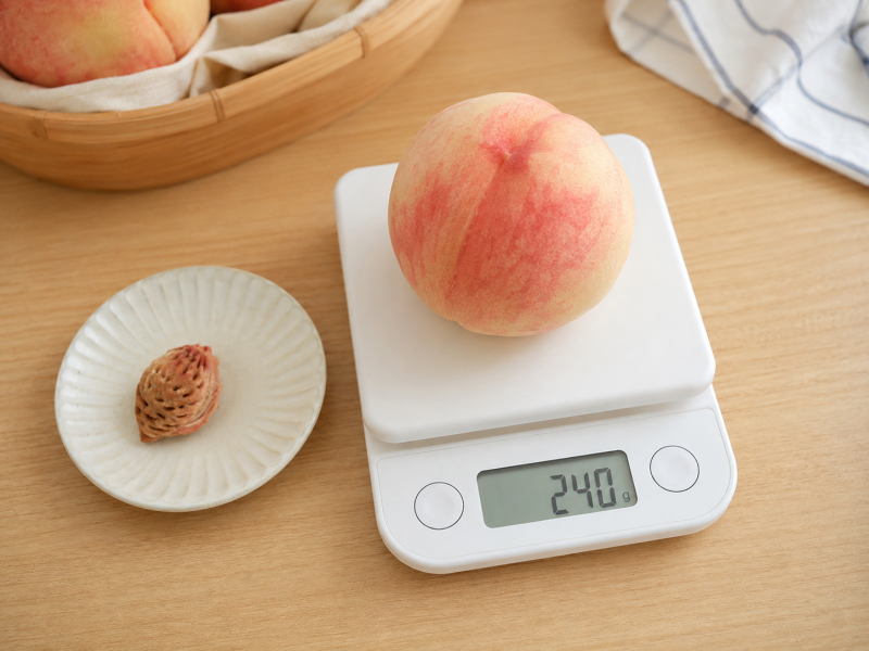 복숭아 칼로리 1개 얼마일까? 딱딱이 백도 황도 품종별 정확한 계산법