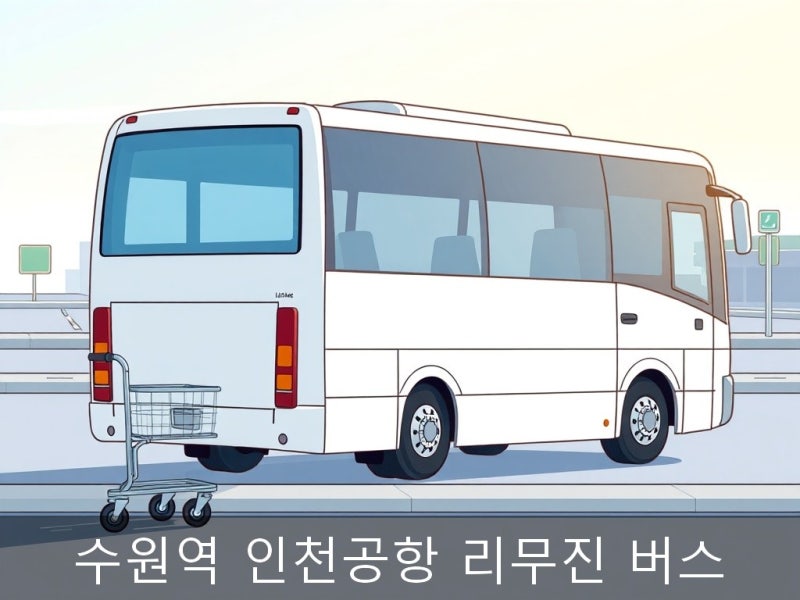 수원역 인천공항 리무진 버스 시간표 요금 예매 총정리