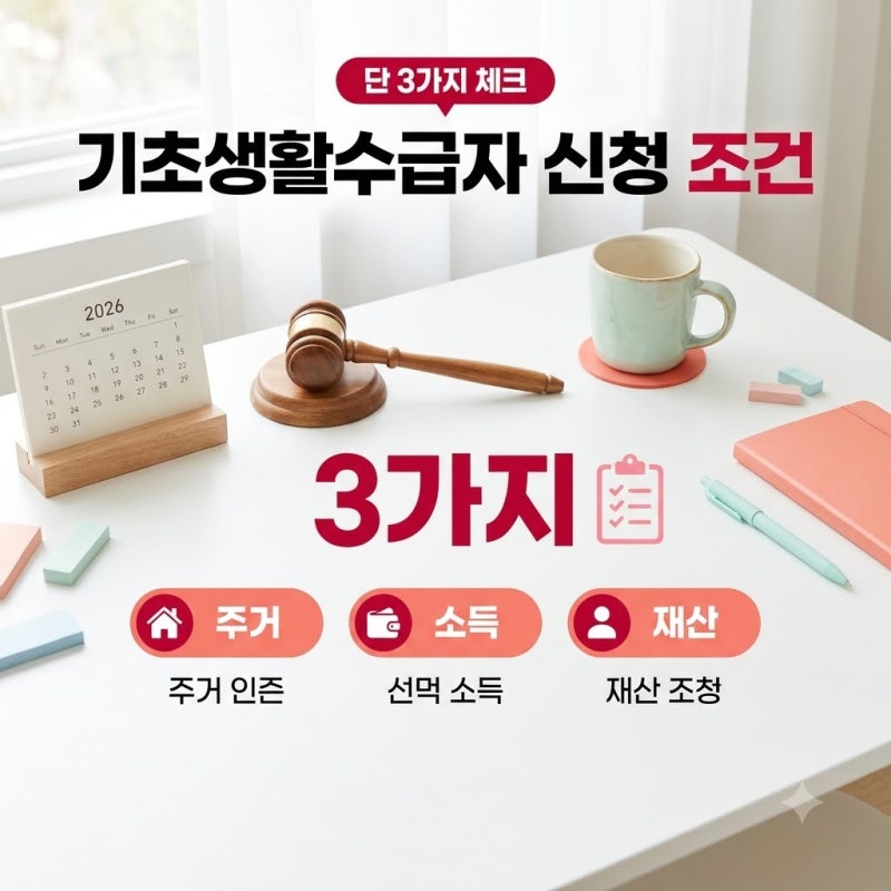 기초생활수급자 신청 조건, 미리 챙겨두면 든든한 세부 요건과 일상 속 변화