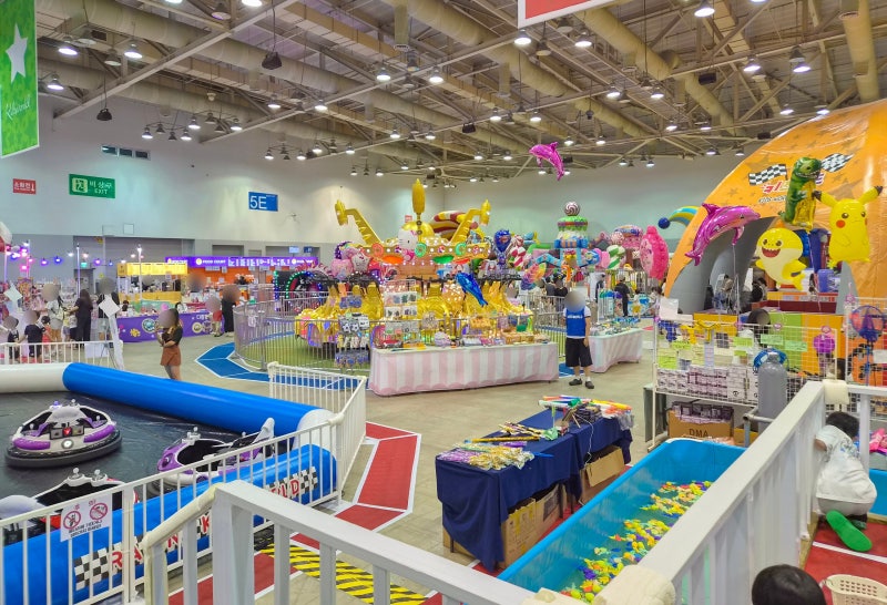 Busan Summer Indoor Place to Go with Kids: BEXCO Sangsang Experience Kids World