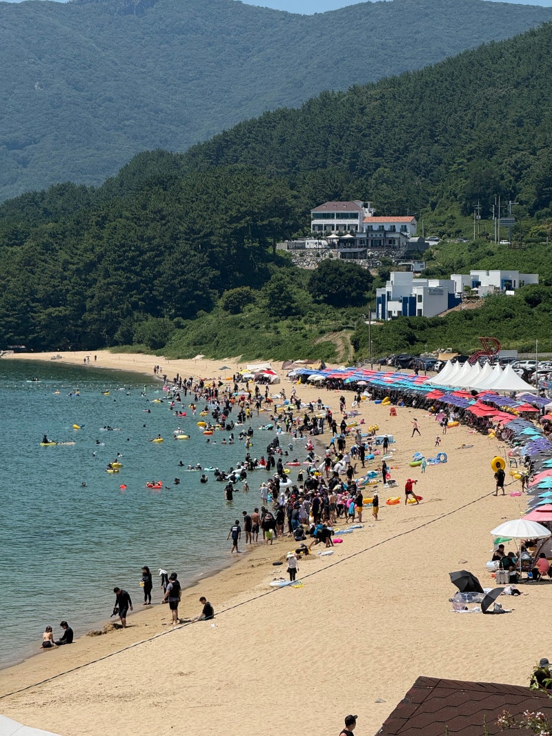 거제 구조라해수욕장 물놀이 후기