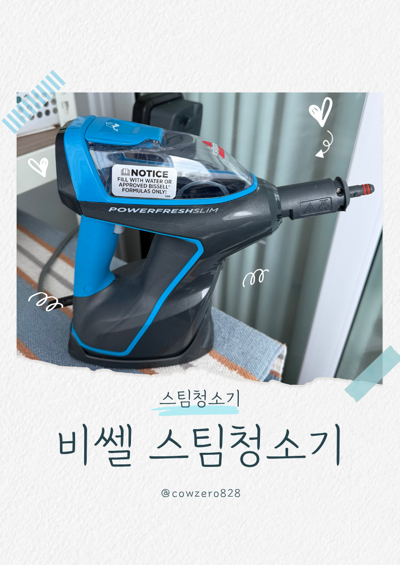 내돈내산 비쎌 스팀청소기 한 달 사용 솔직후기