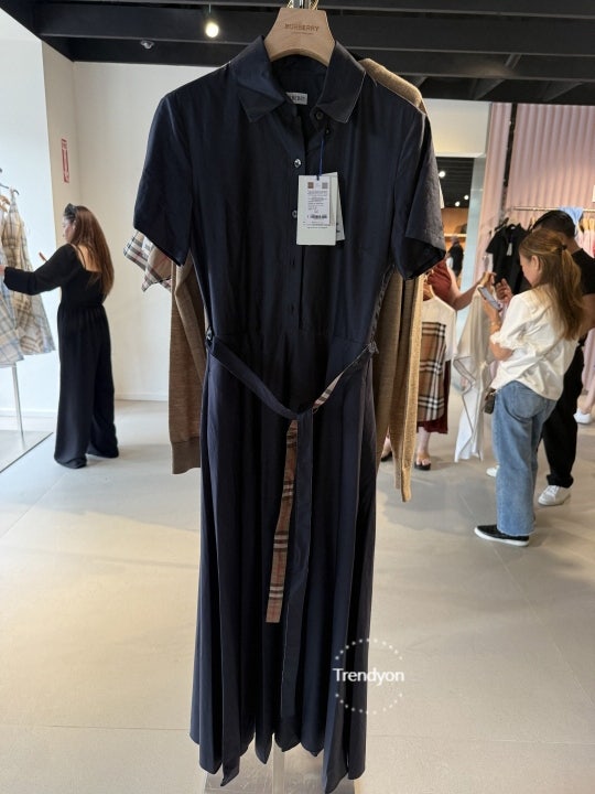 ★버버리 핫딜★Burberry Liana Belted Cotton Shirt Dress/ 버버리 리아나 벨티드 셔츠 원피스/ 버버리 ....