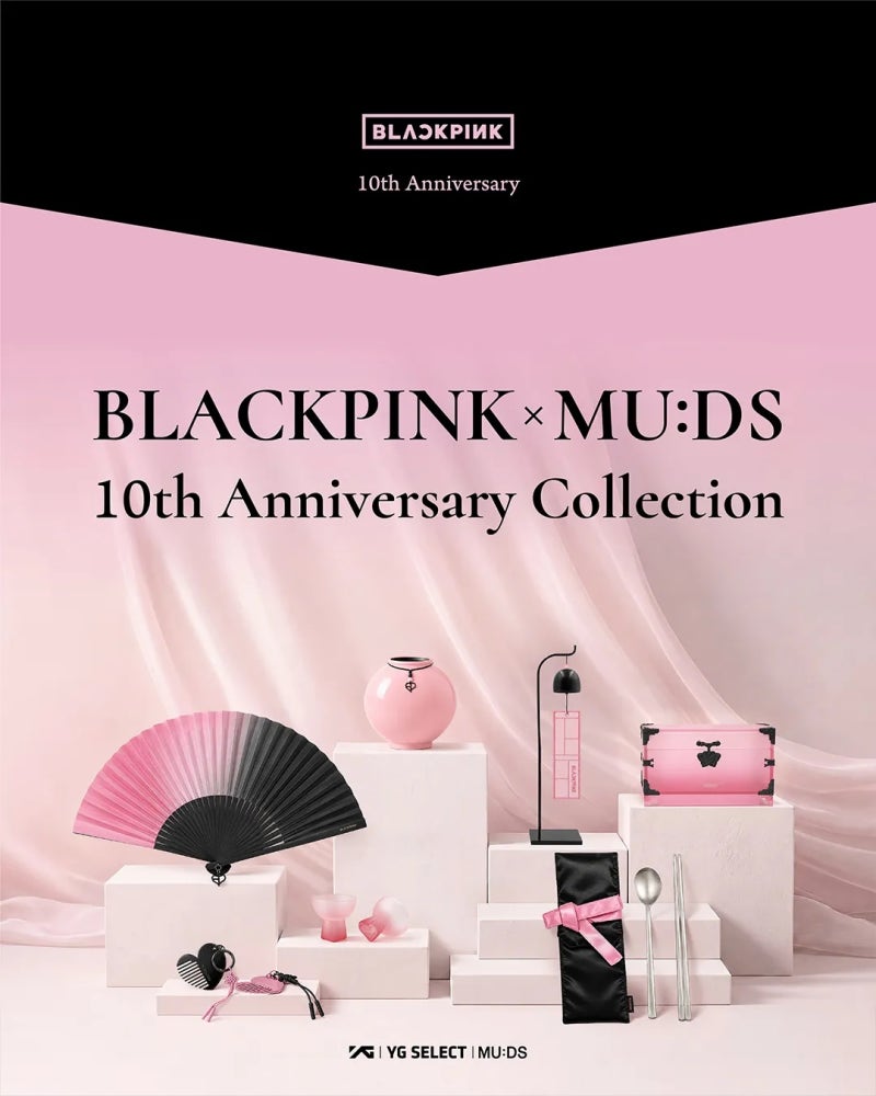 BLACKPINK X Muz 10th Anniversary Collection Launched! Full Guide to 7 Products, Prices, and Pre-order Methods