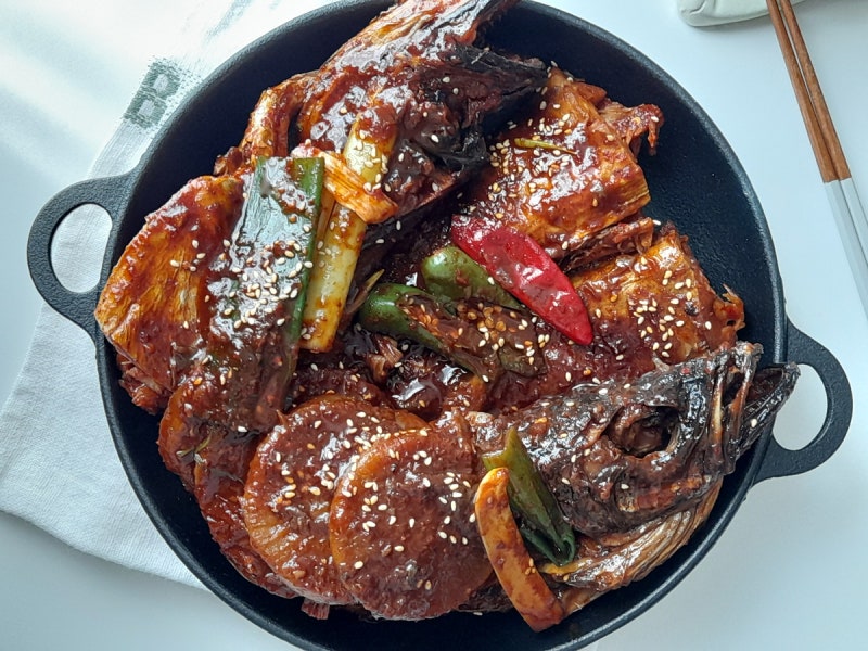 코다리조림 황금 레시피 코다리찜 양념 만들기