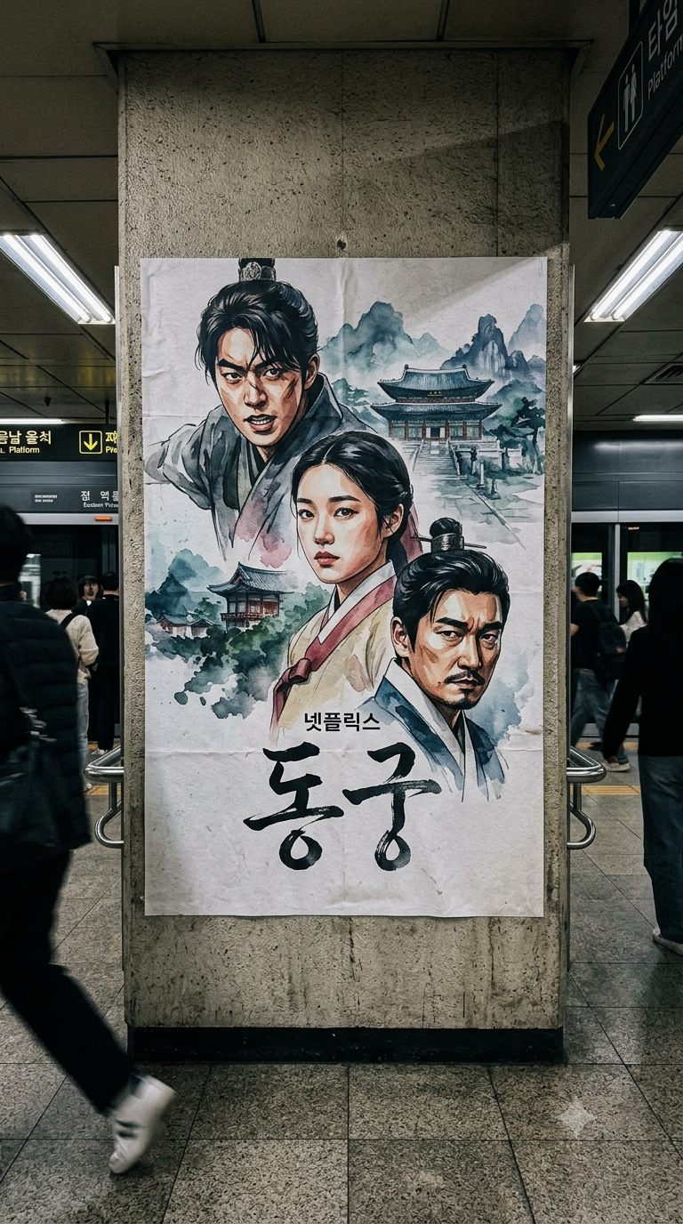 [문화] 동궁 남주혁 노윤서 조승우 압도적 비주얼과 연기의 만남 넷플릭스 궁중 로맨스 출연....