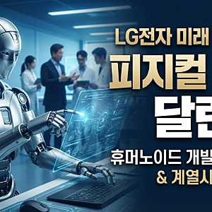 LG전자 휴머노이드 로봇 본격 시동! 액추에이터 양산 시작, 원LG 전략으로 AI 로봇 시장 공략