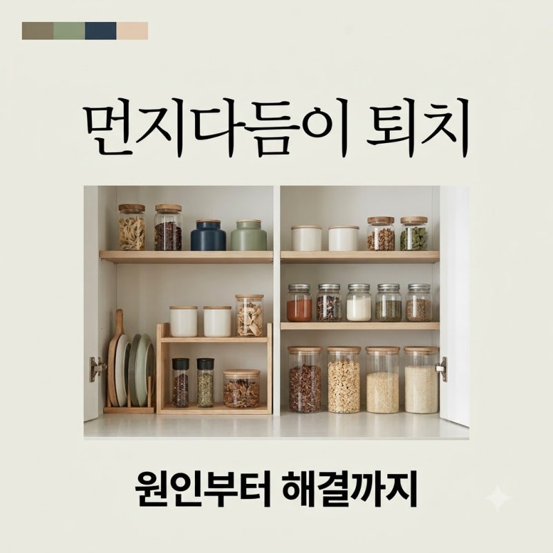 먼지다듬이 퇴치 원인부터 확실하게 잡는 6단계 정리