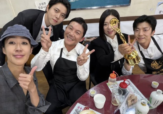 조세호, 활동 중단 후 얼굴 변화 도라이버 멤버들과 재회