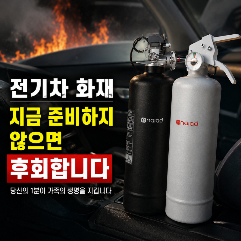 검사 낙방부터 벌금까지, 차량용 소화기 없을 때 생기는 일