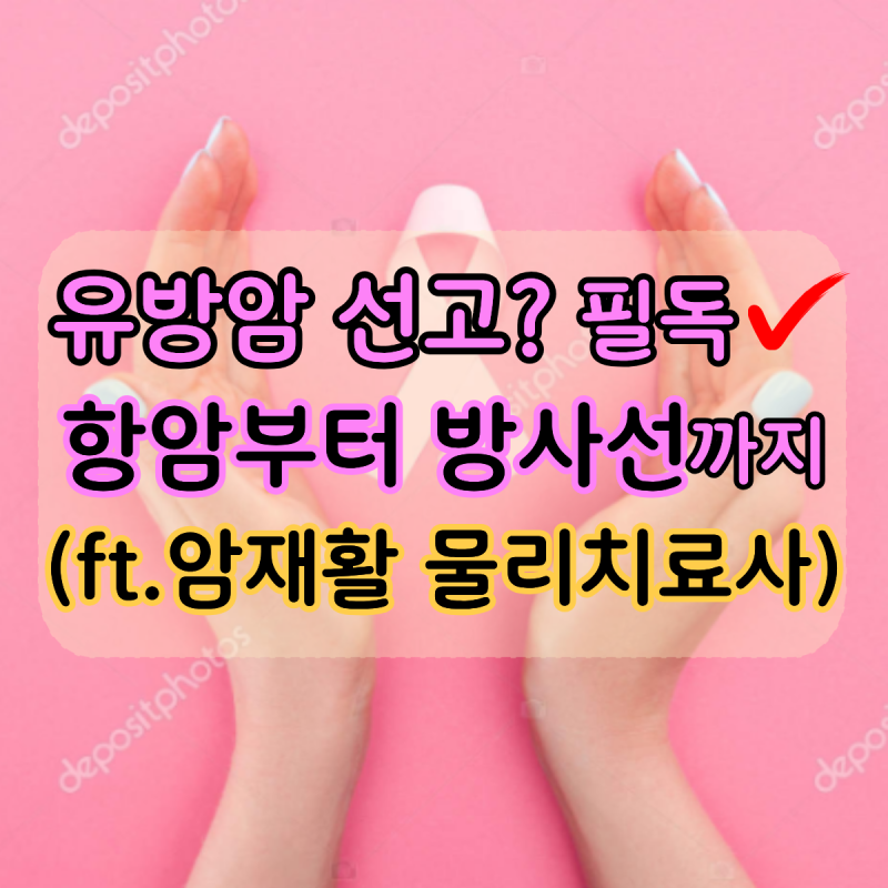 유방암을 선고받으셨나요? 필독하세요 (ft. 항암부터 방사선 횟수 및 기간)