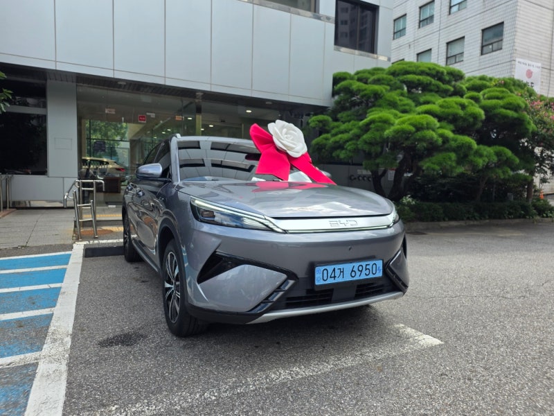 [BYD 아토3] 페이스리프트 실물 출고 후기! BYD 서초 & 서비스센터