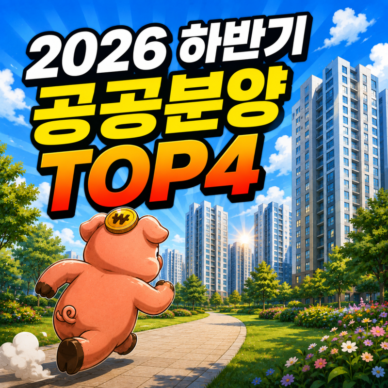 2026년 하반기 공공분양 청약 유망단지 총정리