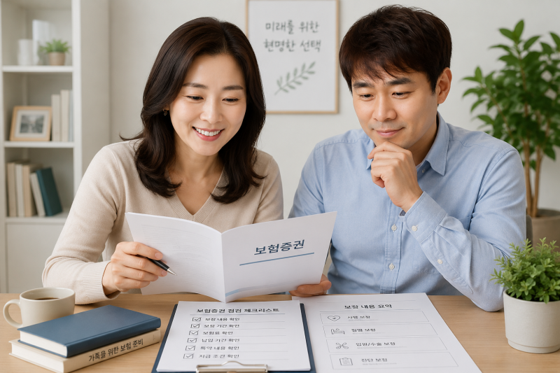 보험증권 보는 법, 내 보험에서 꼭 확인해야 할 5가지