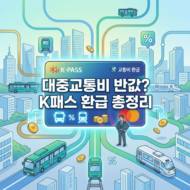 2026 K-패스 모두의카드 혜택 & 환급금 비율·신청 방법 총정리
