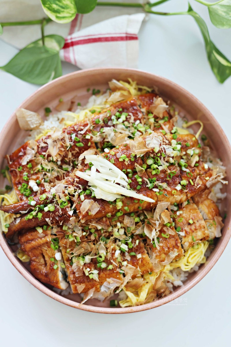 장어덮밥 만들기 초벌장어로 데리야끼 장어구이 소스 만드는법