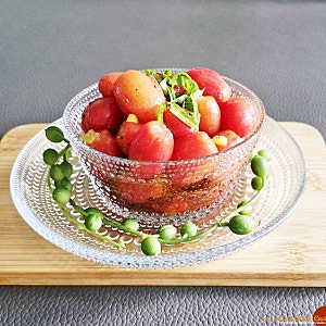 방울 토마토 마리네이드 레시피 만들기