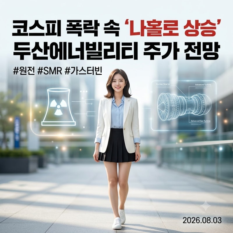 두산에너빌리티 주가 분석, 코스피 5% 폭락인데 왜 올랐나…67,700원 다음 ‘이 가격’이 갈림....