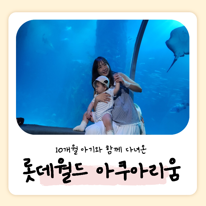 樂天世界水族館 帶10個月大寶寶去過的真心評論