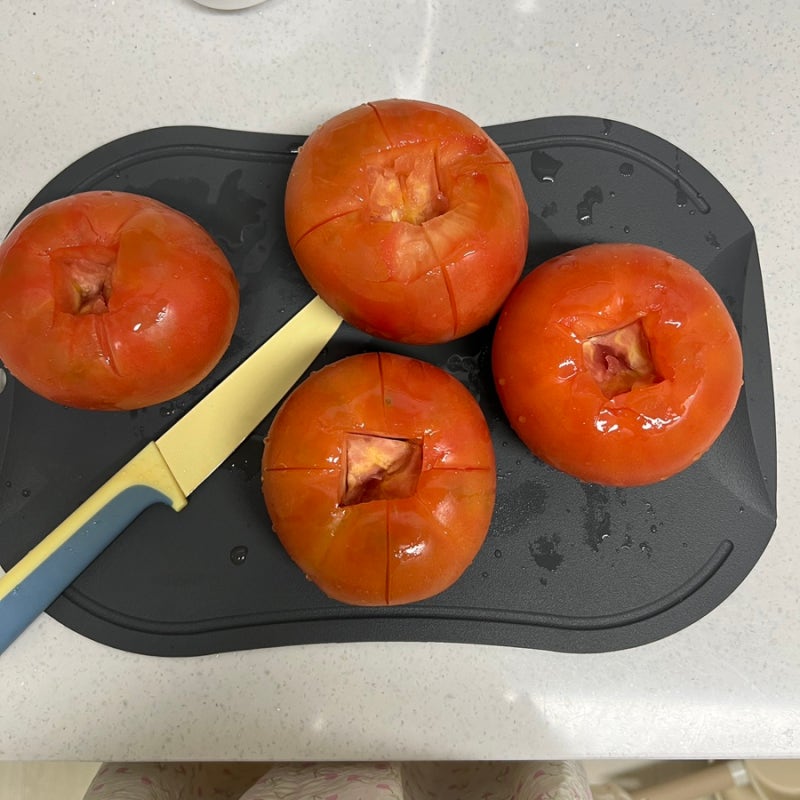 임신 준비 | 토마토 주스 만들기, 라이코펜 흡수를 위해 토마토 데치기
