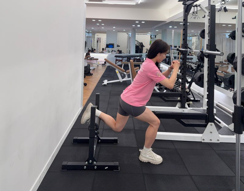 [성수역 헬스장] 비키니 힙업 라인? 불가리안 스플릿 스쿼트 기구 사용법 3가지