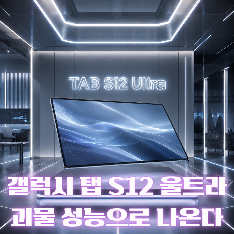 갤럭시 탭 S12 울트라 출시일·스펙｜긱벤치 포착, 디멘시티 9500·안드로이드 17