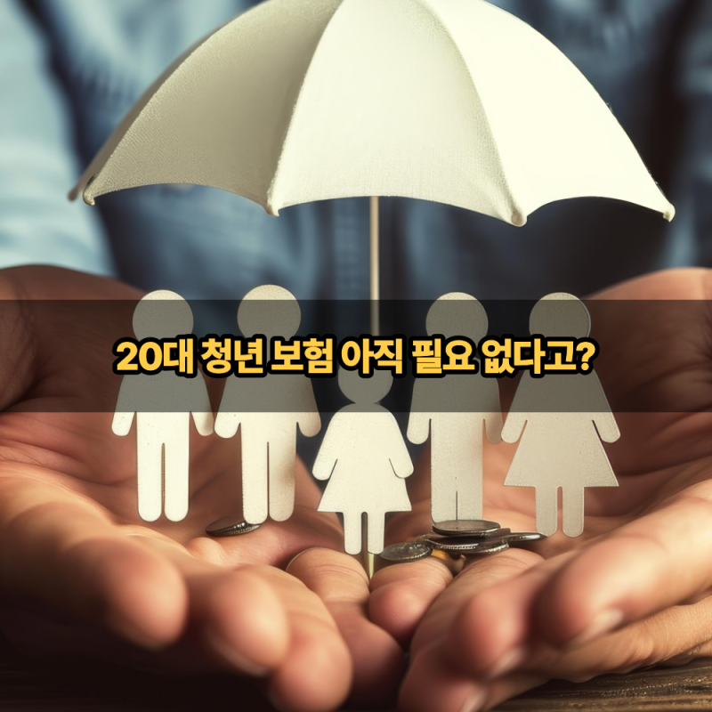 20대 청년 보험 아직 필요 없다고?