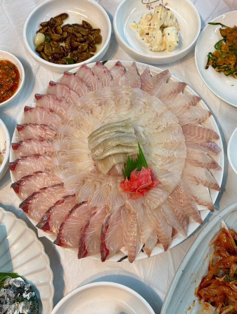 [울산 옥교동/영광수산 중앙시장점] 울산 성남동 중앙시장 회센터 고급모둠회 생새우회 맛집....