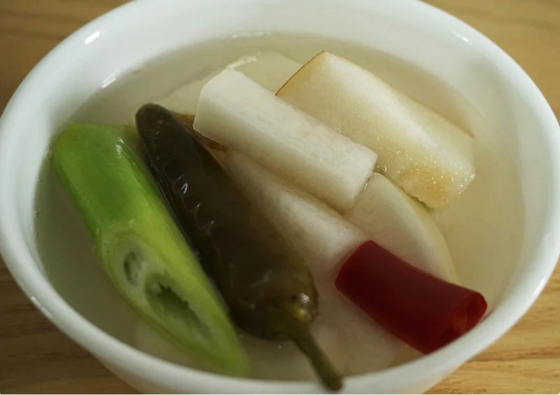 봉추찜닭 동치미 레시피, 맛있는 동치미 만들기