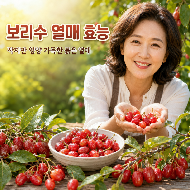 보리수 열매효능 5가지｜먹는 법·부작용·보관법까지 총정리