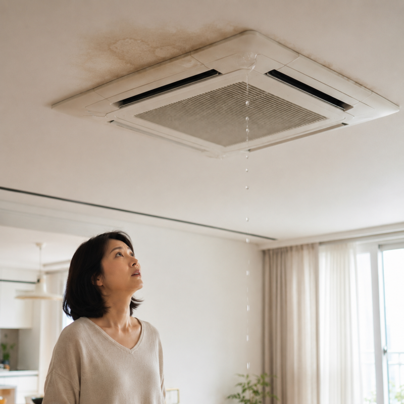 시스템 에어컨 물떨어짐 원인, 셀프 체크리스트로 점검하기