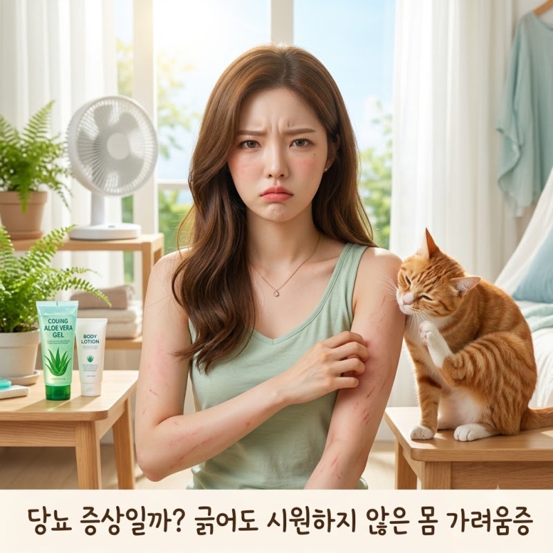 피부가 건조해서 그럴까 당뇨 증상일까? 긁어도 시원하지 않은 몸 가려움증