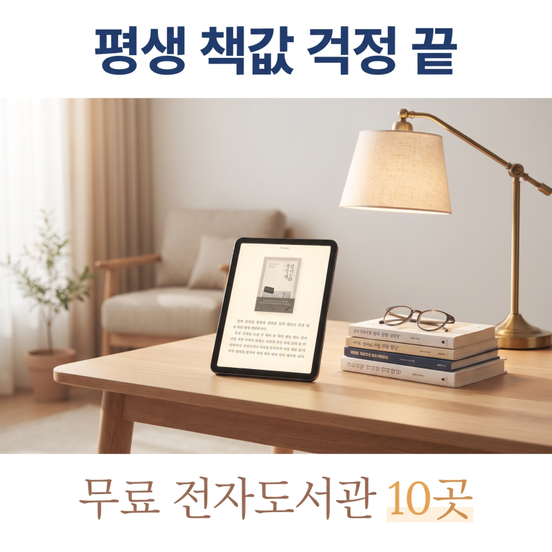 책값 아끼는 무료 전자도서관 10곳 — 밀리의서재 대신 써도 될까?