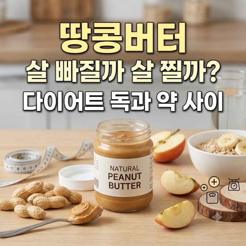 [땅콩버터] 살 빠질까 살 찔까? 다이어트 독과 약 사이