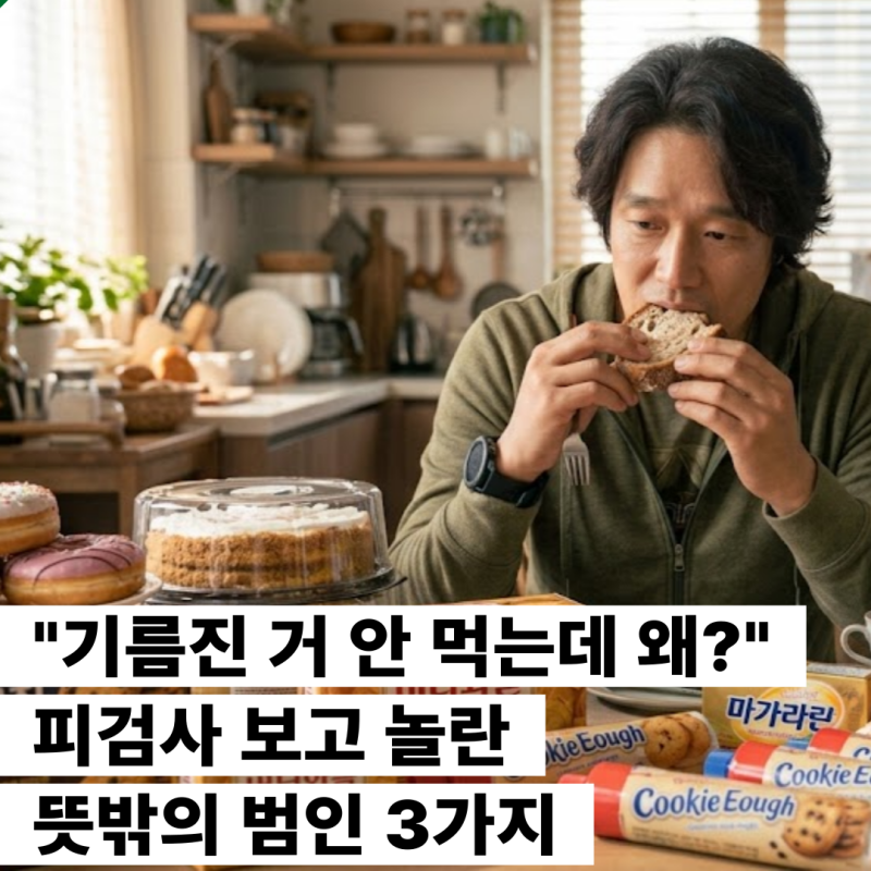 "기름진 거 안 먹는데 왜?" 피검사 보고 놀란 고지혈증 원인, 뜻밖의 범인 3가지
