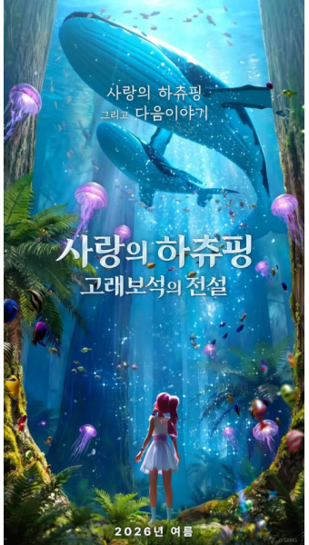 사랑의 하츄핑2 고래보석의 전설 후기, 티니핑영화 8살 6살 아이와 관람후기 쿠키정보