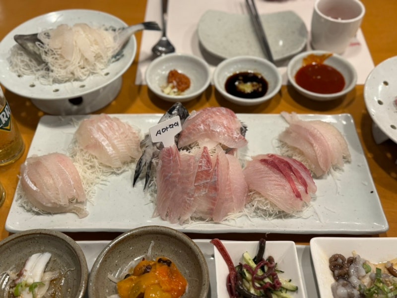 부산 해운대 회맛집 선창횟집