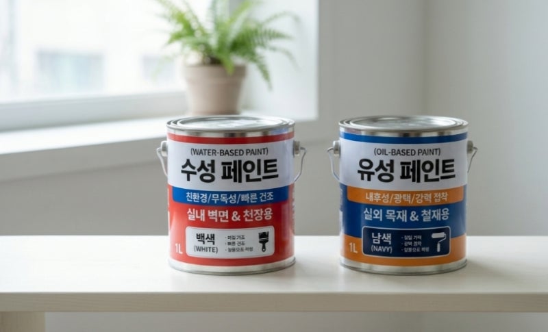 옷에 묻은 유성 수성페인트 제거하기 페인트 지우는법 주의할 점