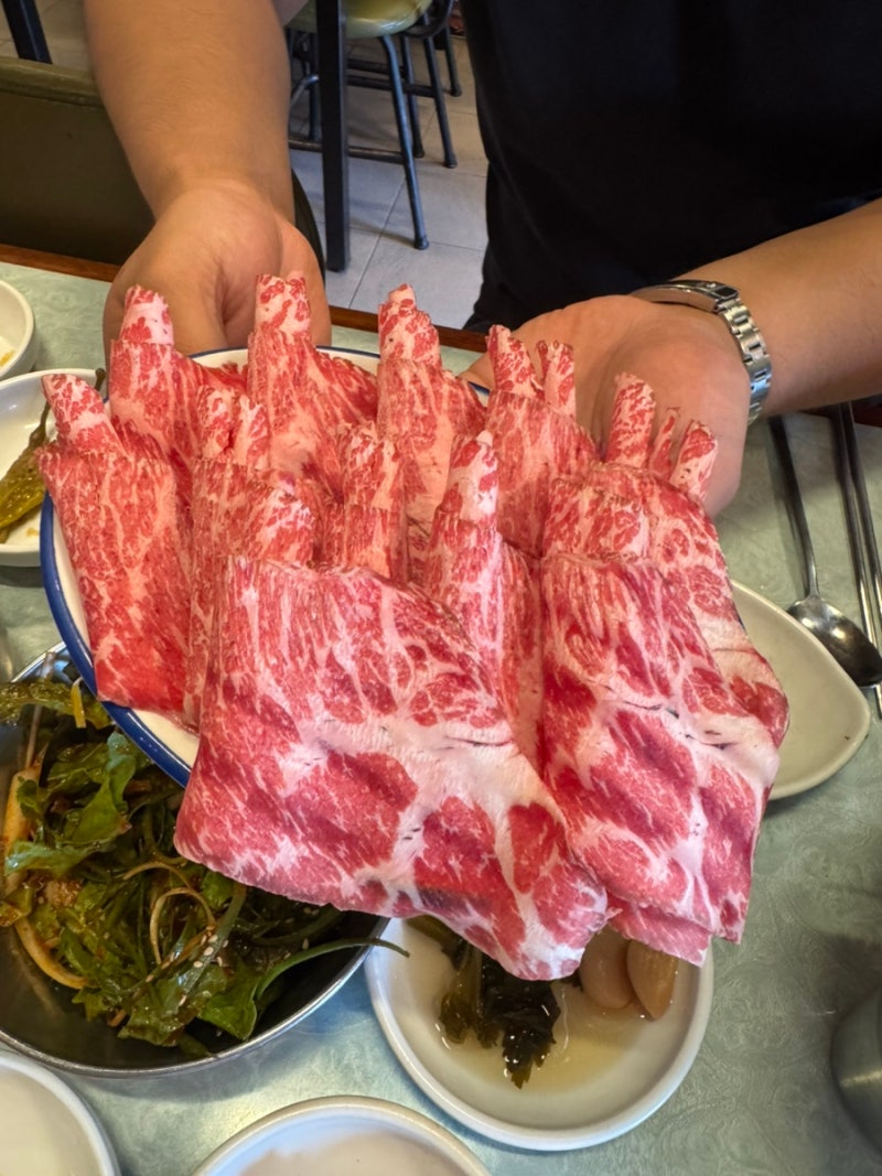 부산 해운대 애견동반 식당 / 봉계한우 로스구이 센텀본점