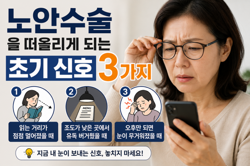 노안교정수술 가격 및 비용은 얼마일까? 노안수술 부작용과 회복기간