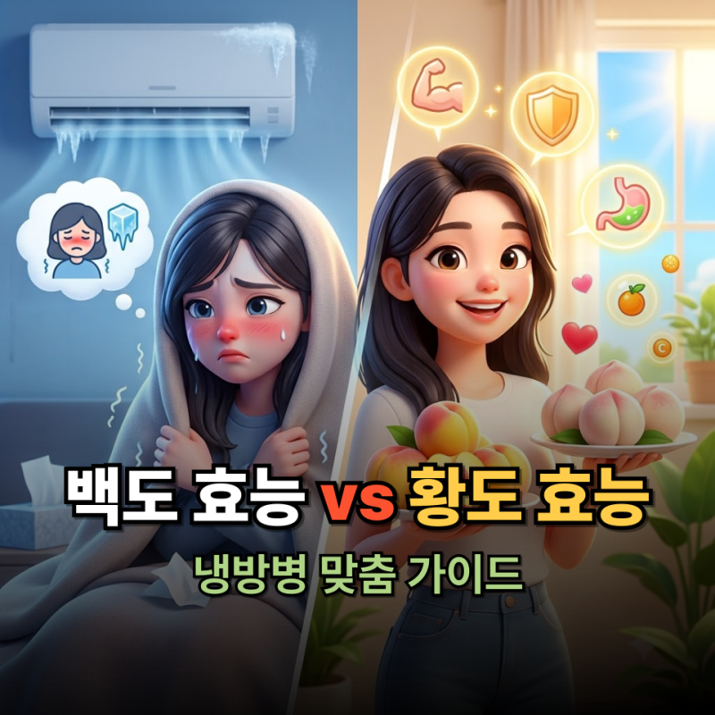 면역력 저하 냉방병으로 골골댈 때 [황도 vs 백도] 복숭아 효능 및 부작용 체크