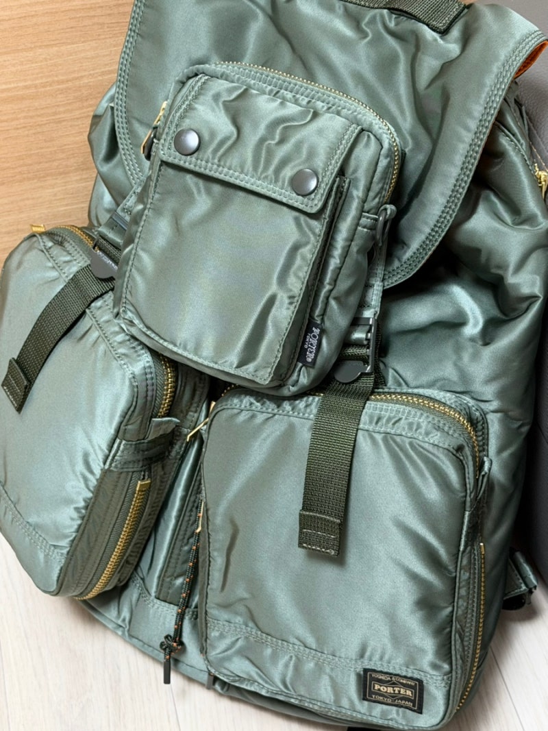 요시다 포터 백팩 탱커 럭색 라지 SAGE GREEN 남자친구 생일선물 추천