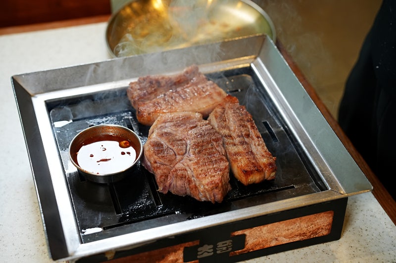 제주 신라호텔 근처 맛집 반값으로 즐긴 소금집