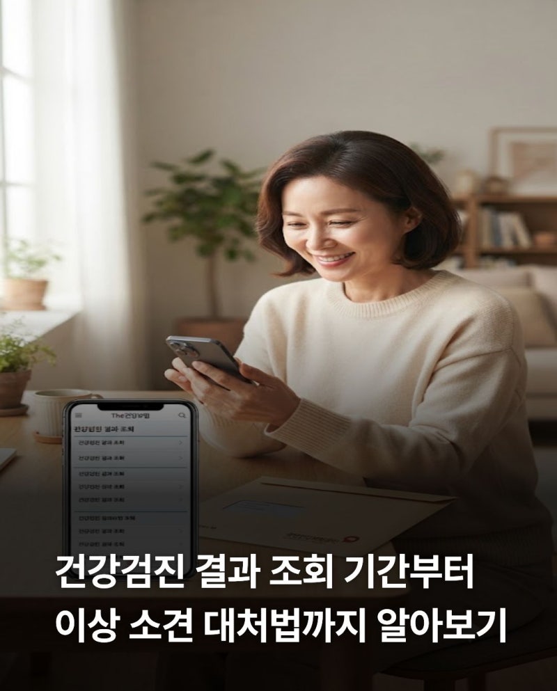 건강검진 결과 조회 방법 PC 모바일 간편 확인 총정리,이상 소견 대처법까지 알아보기