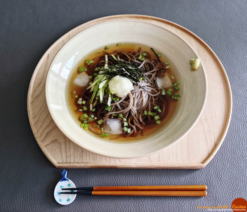 메밀소바 만들기 냉모밀 육수 메밀국수