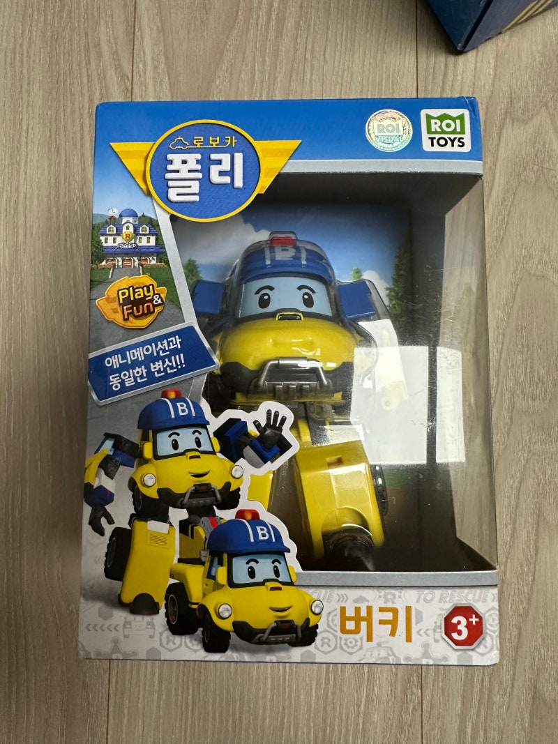육아템) 로보카폴리 변신 로봇 장난감 마크, 버키, 캐리, 포처 4인치 - 아들 장난감. 내 돈 내....
