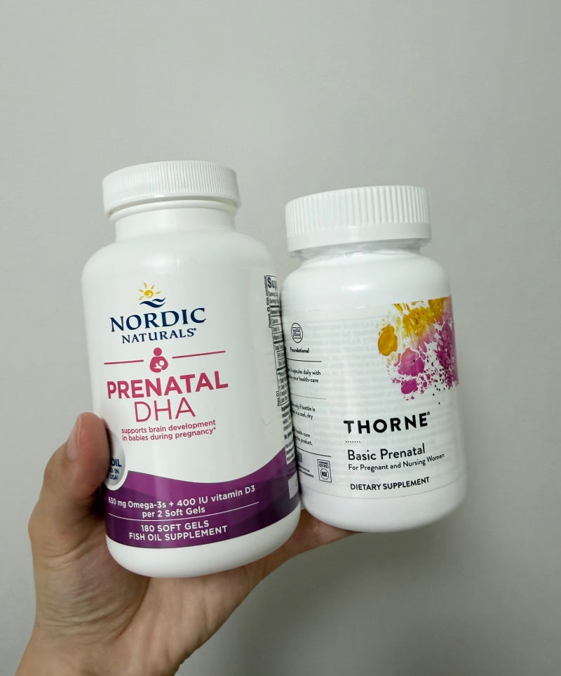 11개월 넘게 복용 중인 임산부 임신준비 영양제 찐 후기 Thorne 쏜 베이직 프리네이탈, 노르딕 ....