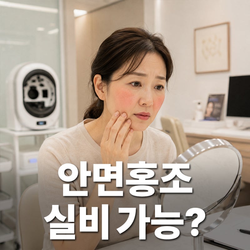 안면홍조 레이저 실비 가능할까? 주사피부염 기준 알아보기