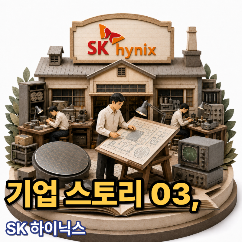 [기업 스토리 03] SK하이닉스는 어떻게 매각 위기에서 AI 메모리의 중심이 되었을까?
